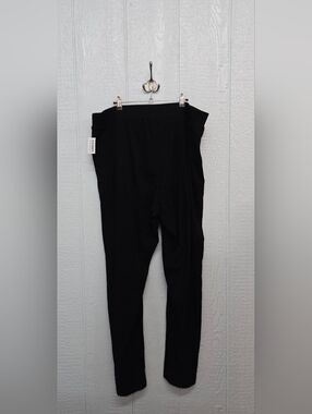 NWT XXL Tall Old Navy Black High-Waist Leggings